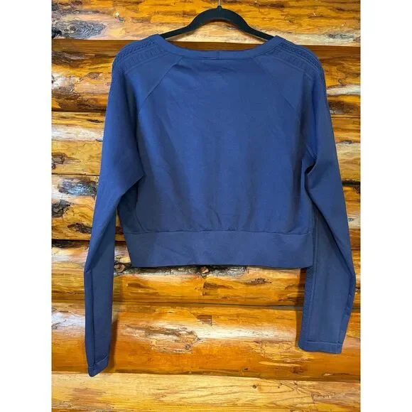 Livi Lane Bryant Long‎ Sleeve Cropped Activewear Top Size 18/20 - Picture 4 of 6